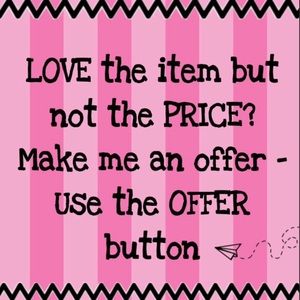 All reasonable offers are considered